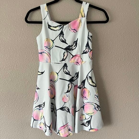 Pippa & Julie Floral Sleeveless Open Back Sweetheart Swing Girls Dress 10 - Picture 1 of 9